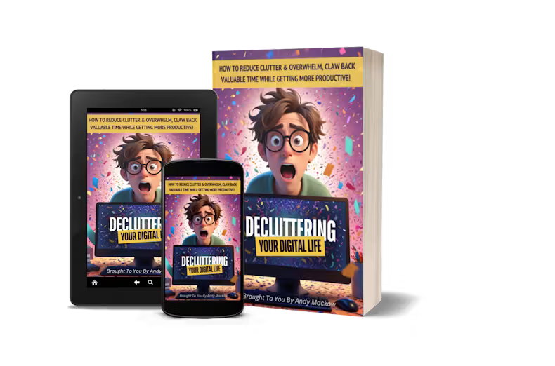 Declutter Your Digital Life PLR