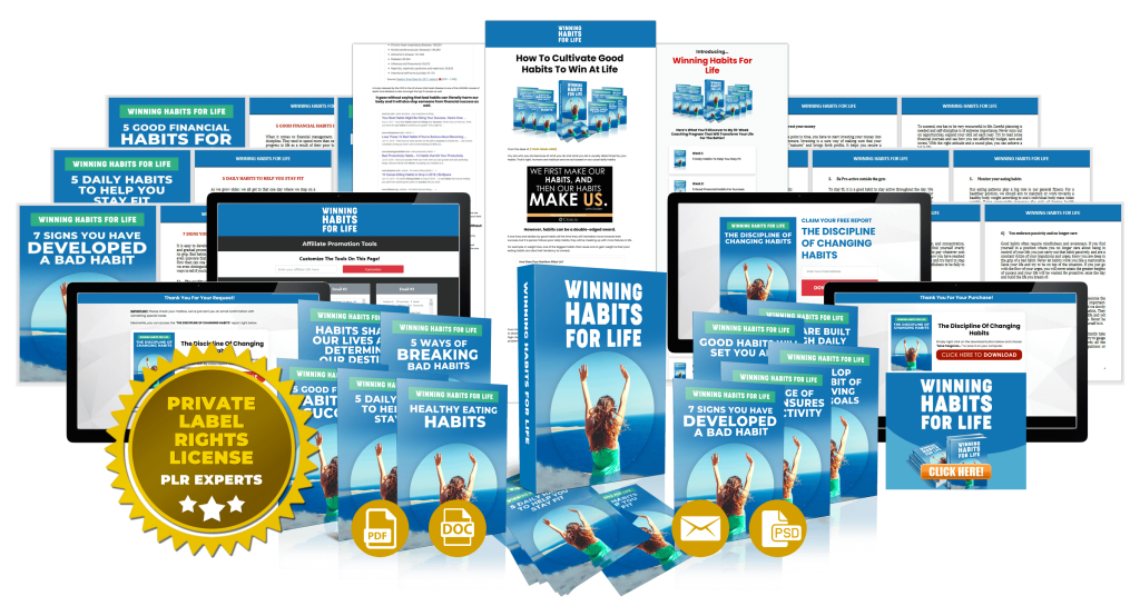 (PLR) Winning Habits For Life