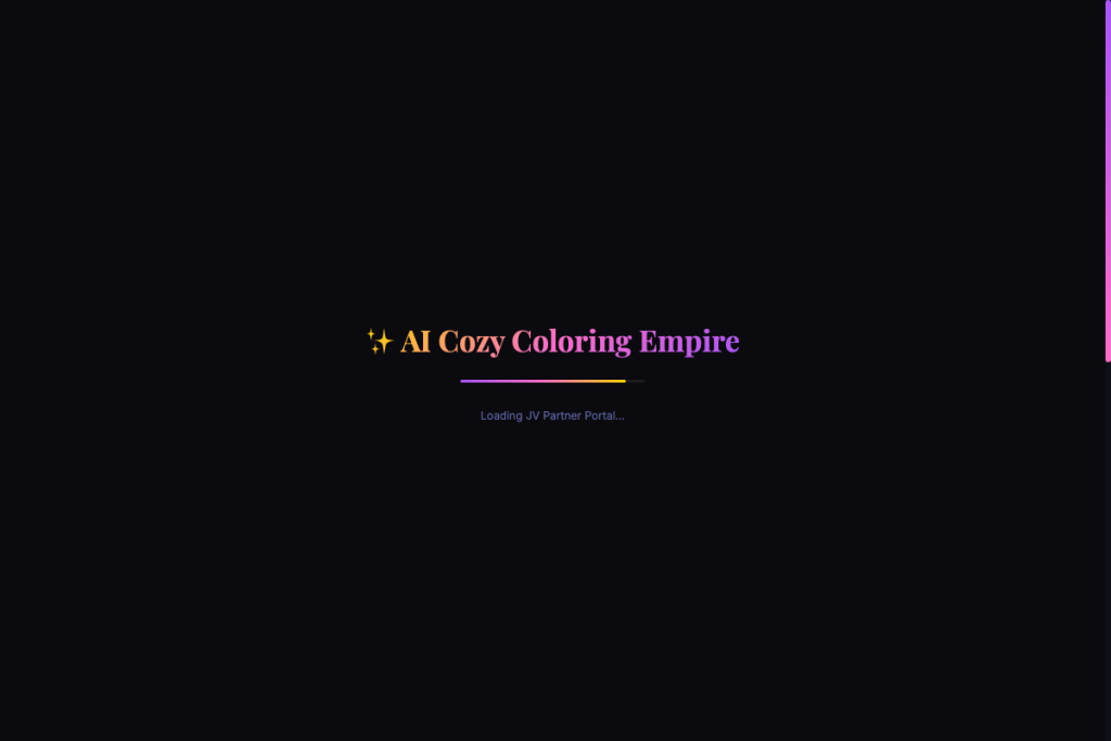 AI Cozy Coloring Empire Builder product thumbnail