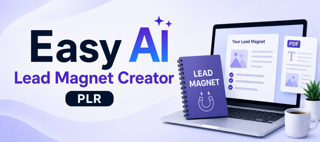 Easy AI Lead Magnet Creator PLR product thumbnail