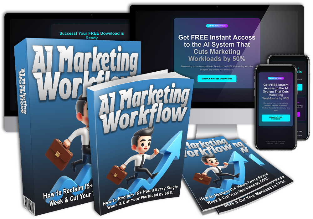 [PLR] AI Marketing Workflow product thumbnail