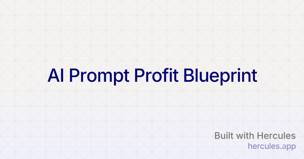 AI Prompt Profit product thumbnail