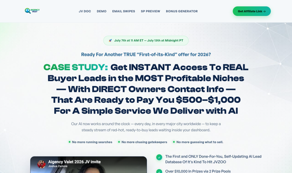 Aigency Valet DFY product thumbnail