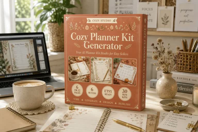 Cozy Planner Kit Generator product thumbnail