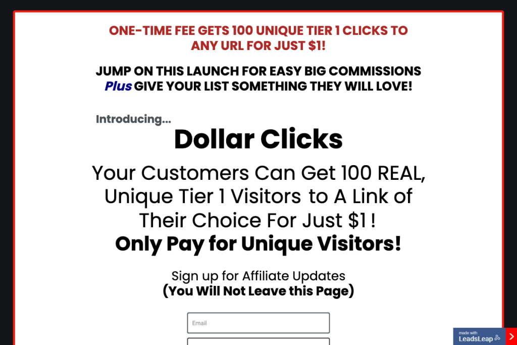 Dollar Clicks product thumbnail