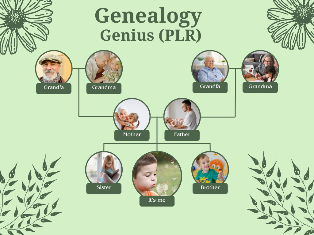 Genealogy Genius (PLR) product thumbnail