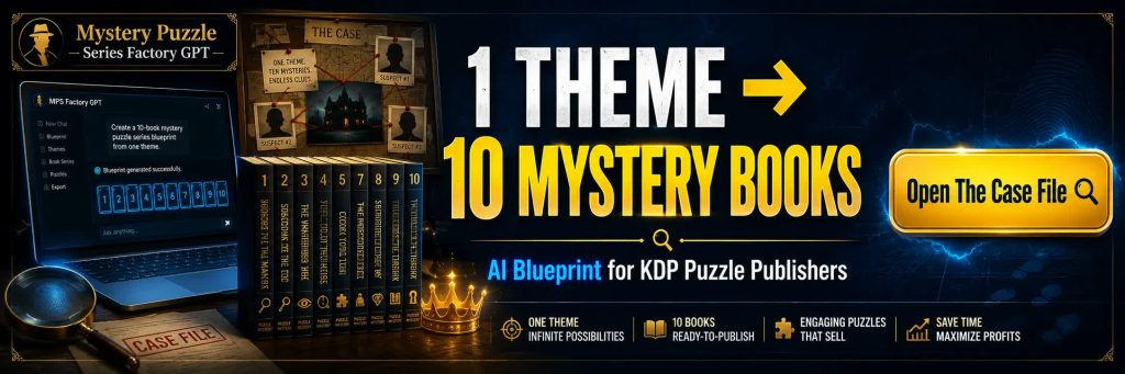 Murder Mystery Puzzle Series Factory GPT product thumbnail