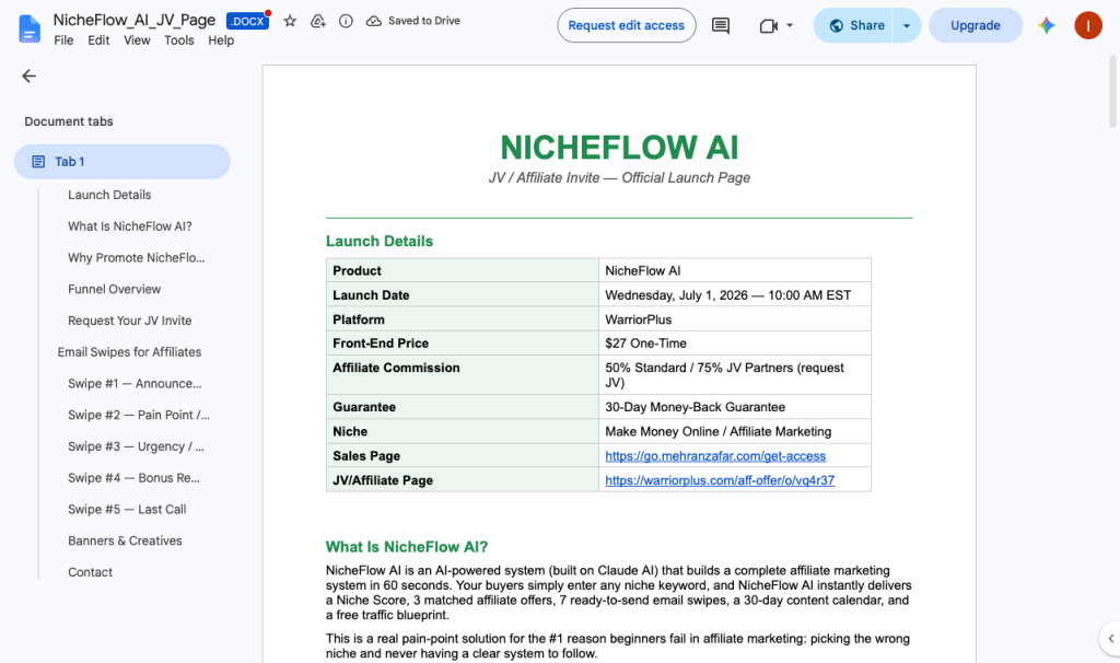 NicheFlow AI product thumbnail
