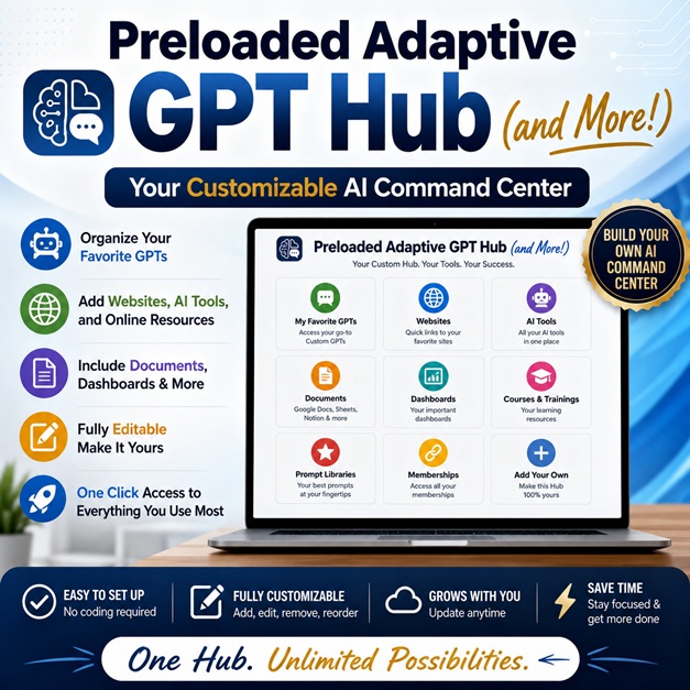 Preloaded Adaptive GPT Hub (and More!) product thumbnail