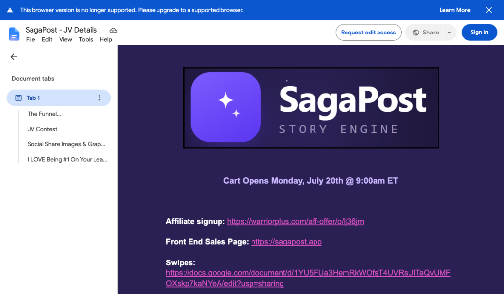 Saga Post product thumbnail