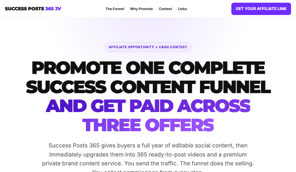 Success Posts 365 product thumbnail