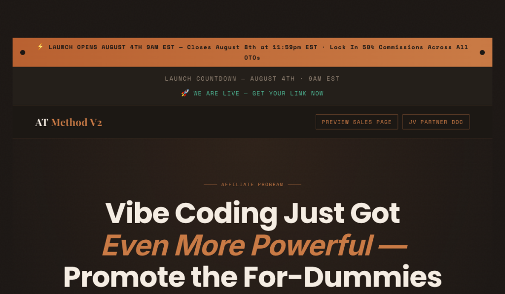 AT Method v2 - Vibe Coding for Dummies product thumbnail