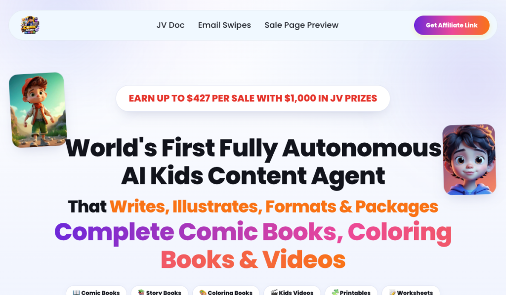 Comic Agent AI product thumbnail