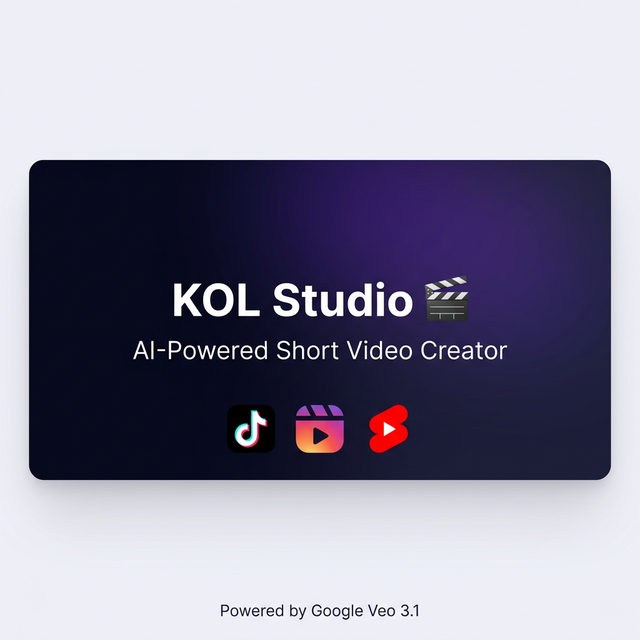 KOL Studio - AI Video Automation Software product thumbnail