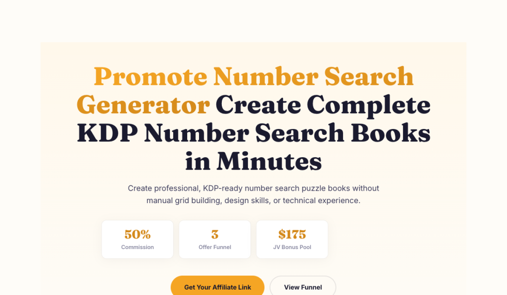 Number Search Generator product thumbnail