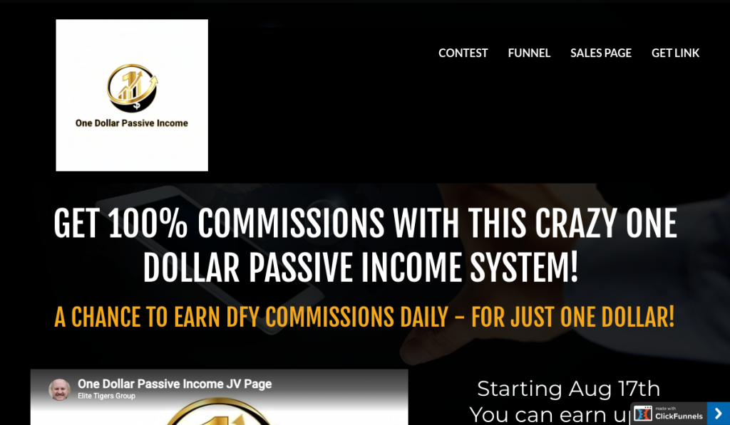One Dollar Passive Income product thumbnail