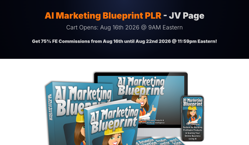 [PLR] AI Marketing Blueprint product thumbnail
