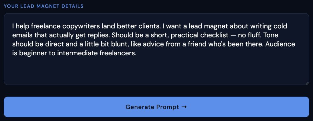 (PLR) Lead Magnet Maker product thumbnail