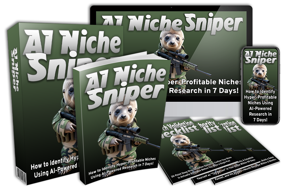 [PLR] The AI Niche Sniper product thumbnail